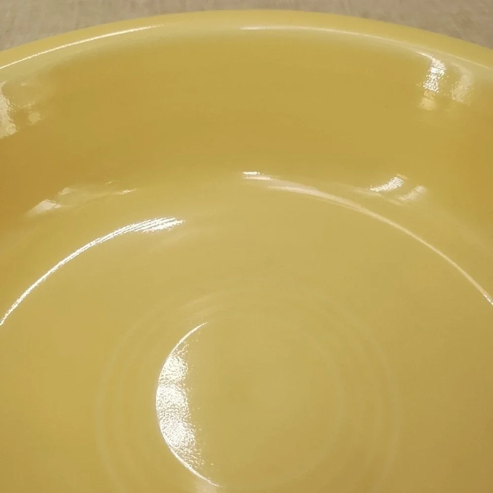 Fiesta Retired Light Yellow Classic Rim Cereal Bowl 6 7/8